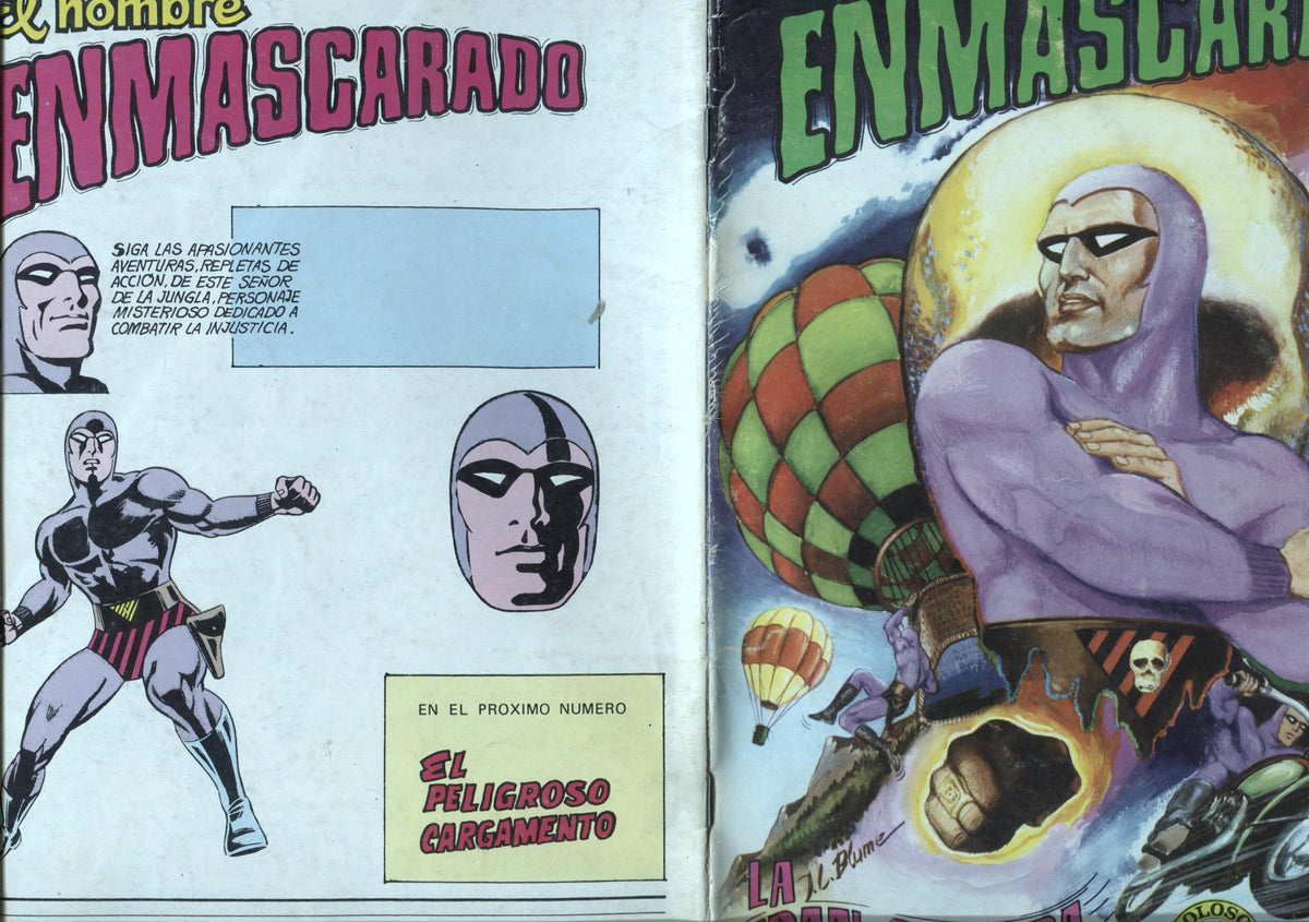 El Hombre Enmascarado numero 02: (numerado 5 en trasera)