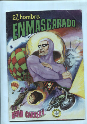 El Hombre Enmascarado numero 02: (numerado 7 en trasera)