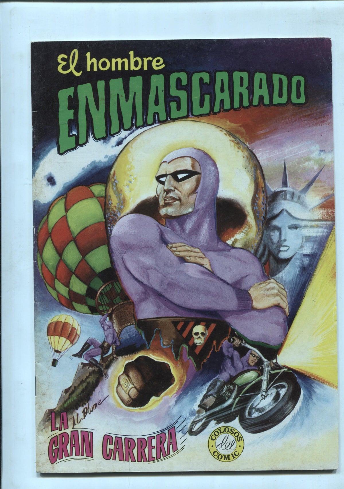 El Hombre Enmascarado numero 02: (numerado 10 en trasera)