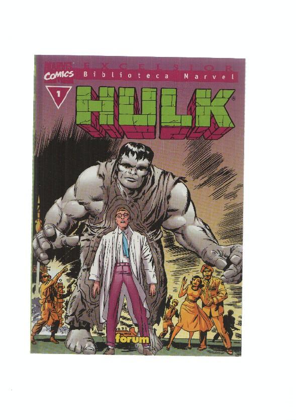 PDeAgostini: Hulk num 1, Excelsior. Biblioteca Marvel - Asuntos mortales