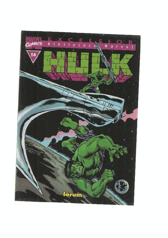 PDeAgostini: Hulk num 14, Excelsior. Biblioteca Marvel - Dia de trueno noche de muerte