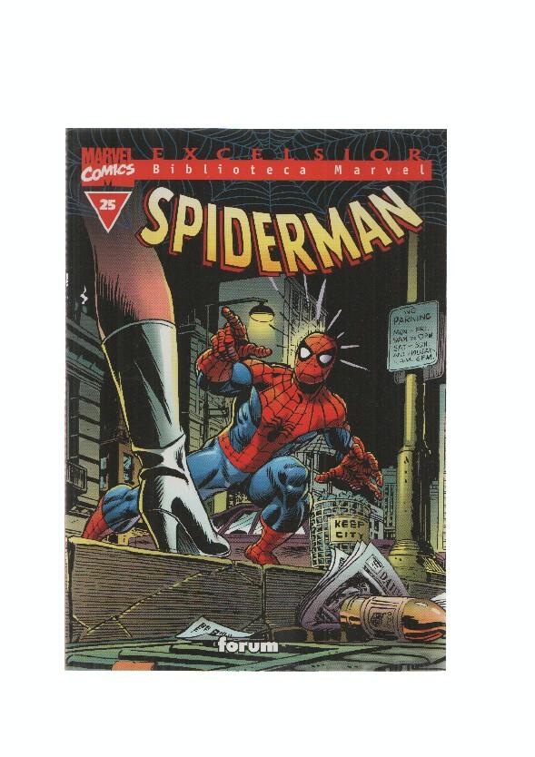 PDeAgostini: Spiderman num 25. Excelsior. Biblioteca Marvel - El asombroso Spiderman