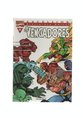 PDeAgostini: Los Vengadores num 21. Excelsior. Biblioteca Marvel - Embrujada, importunada y muerta