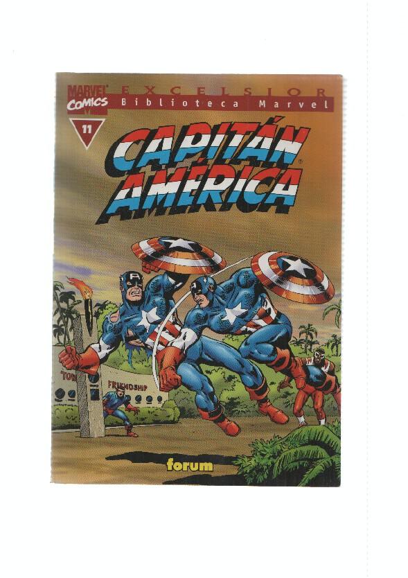 PDeAgostini: Capitan America num 11. Excelsior, Biblioteca Marvel - El dos en uno no funcionara