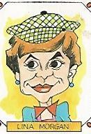 CROMO 2276: CARICATURAS 22: LINA MORGAN