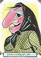 CROMO 2289: CARICATURAS 22: DOÑA ROGELIA