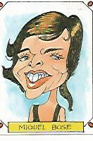CROMO 2329: CARICATURAS 22: MIGUEL BOSE