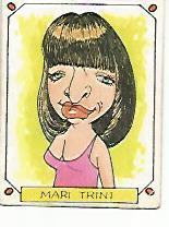 CROMO 2339: CARICATURAS 22: MARI TRINI