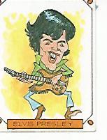 CROMO 2382: CARICATURAS 22: ELVIS PRESLEY