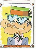 CROMO 2383: CARICATURAS 22: ELTON JOHN