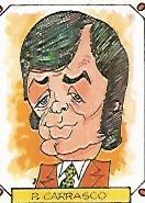 CROMO 2384: CARICATURAS 22: PEDRO CARRASCO