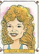 CROMO 2402: CARICATURAS 22: SILVIA MARSO