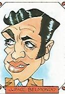 CROMO 2418: CARICATURAS 22: JEAN PAUL BELMONDO