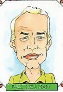CROMO 2444: CARICATURAS 22: PAUL NEWMAN