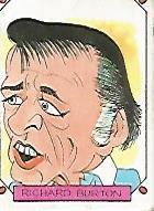 CROMO 2452: CARICATURAS 22: RICHARD BURTON