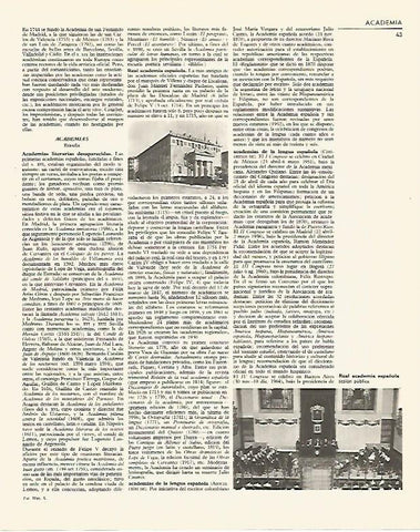 LAMINA LAROUSSE 70258: Sesion de la Real Academia de la Lengua Española
