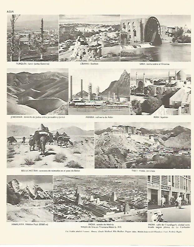 LAMINA LAROUSSE 70284: Imagenes de paises de Asia