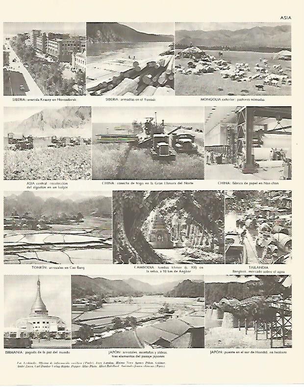 LAMINA LAROUSSE 70285: Imagenes de paises de Asia Lejana