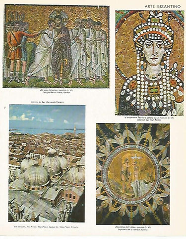 LAMINA LAROUSSE 70312: Arte bizantino