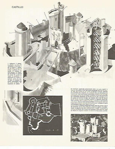 LAMINA LAROUSSE 70325: Castillo