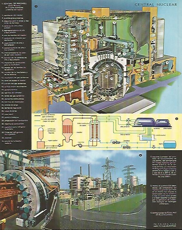 LAMINA LAROUSSE 70327: Central nuclear