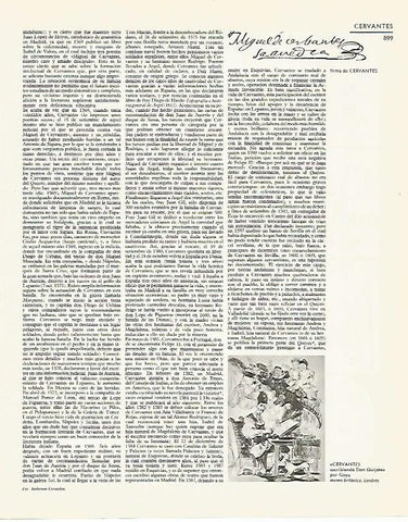 LAMINA LAROUSSE 70330: Firma de Miguel de Cervantes