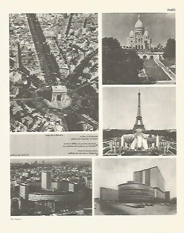 LAMINA LAROUSSE 70339: Edificios de Paris