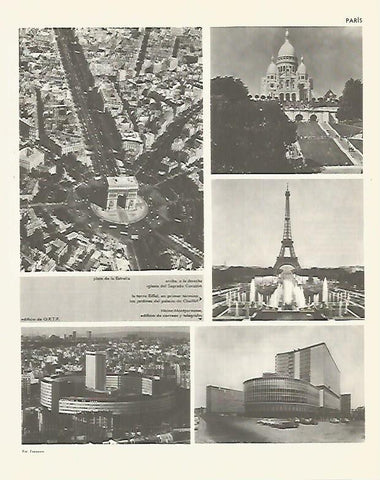 LAMINA LAROUSSE 70339: Edificios de Paris