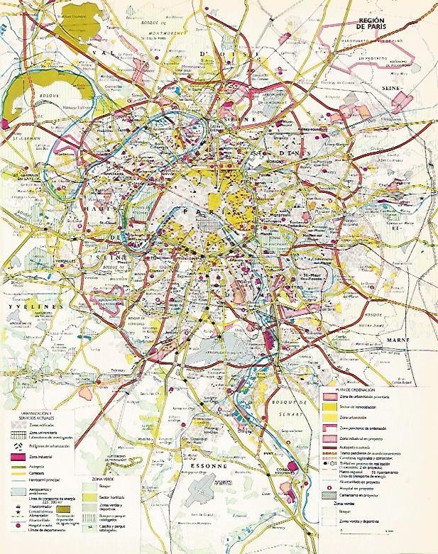 LAMINA LAROUSSE 70340: Plano de Paris