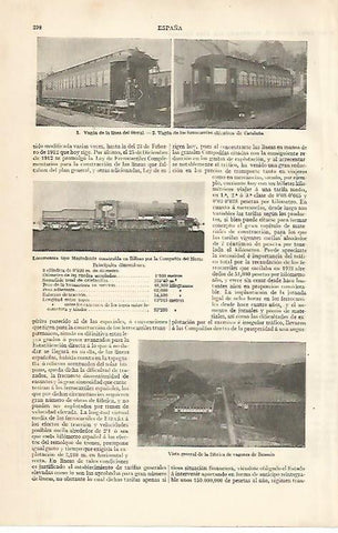 LAMINA ESPASA 10132: Trenes fabricados en España