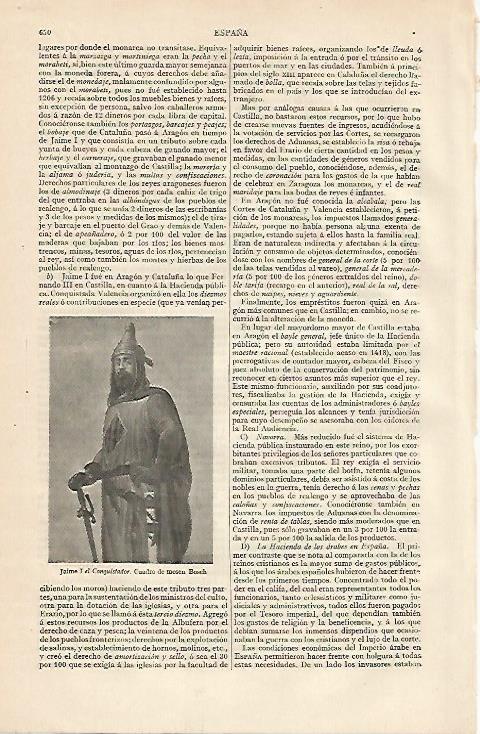 LAMINA ESPASA 10217: Jaume I el Conqueridor por Bosch