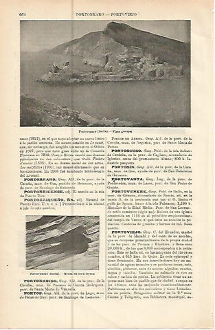 LAMINA ESPASA 10564: Vista de Portovenere Italia