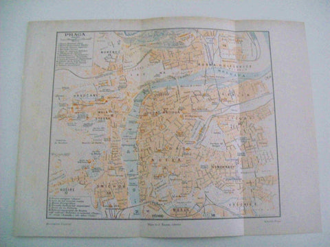 LAMINA ESPASA 10639: Plano de Praga