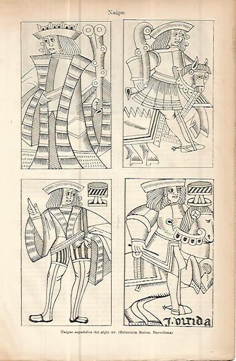 LAMINA ESPASA 10684: Naipes españoles del siglo XV