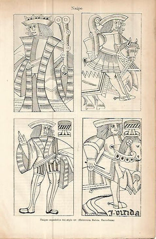 LAMINA ESPASA 10684: Naipes españoles del siglo XV