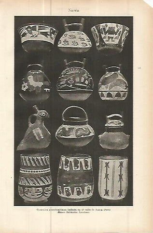 LAMINA ESPASA 10739: Ceramica de Nazca Peru