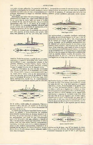 LAMINA ESPASA 10802: Acorazados de 1910 a 1913