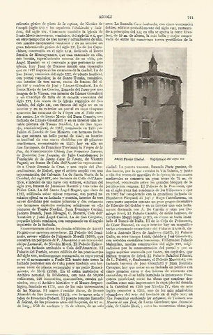 LAMINA ESPASA 10897: Baptisterio de Ascoli Piceno Italia