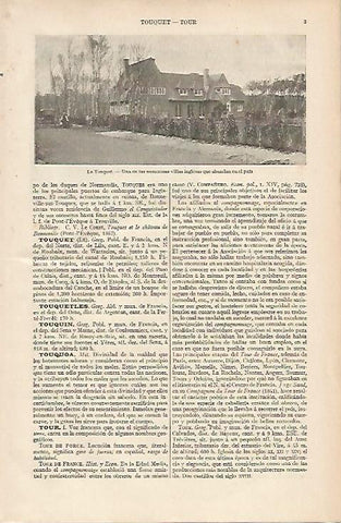LAMINA ESPASA 10965: Villa inglesa en Le Touquet Francia