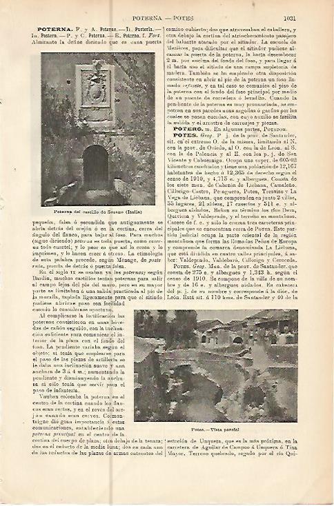 LAMINA ESPASA 10602: Castillo de Sorano Italia