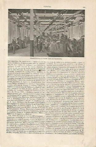 LAMINA ESPASA 10191: Fabrica de armas de Oviedo