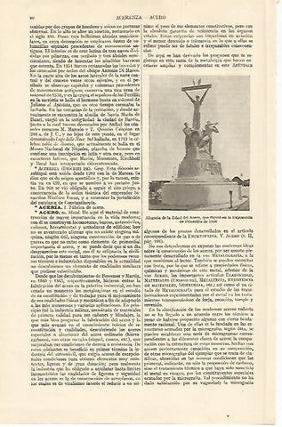 LAMINA ESPASA 10799: Alegoria de la Edad del Acero Filadelfia 1926