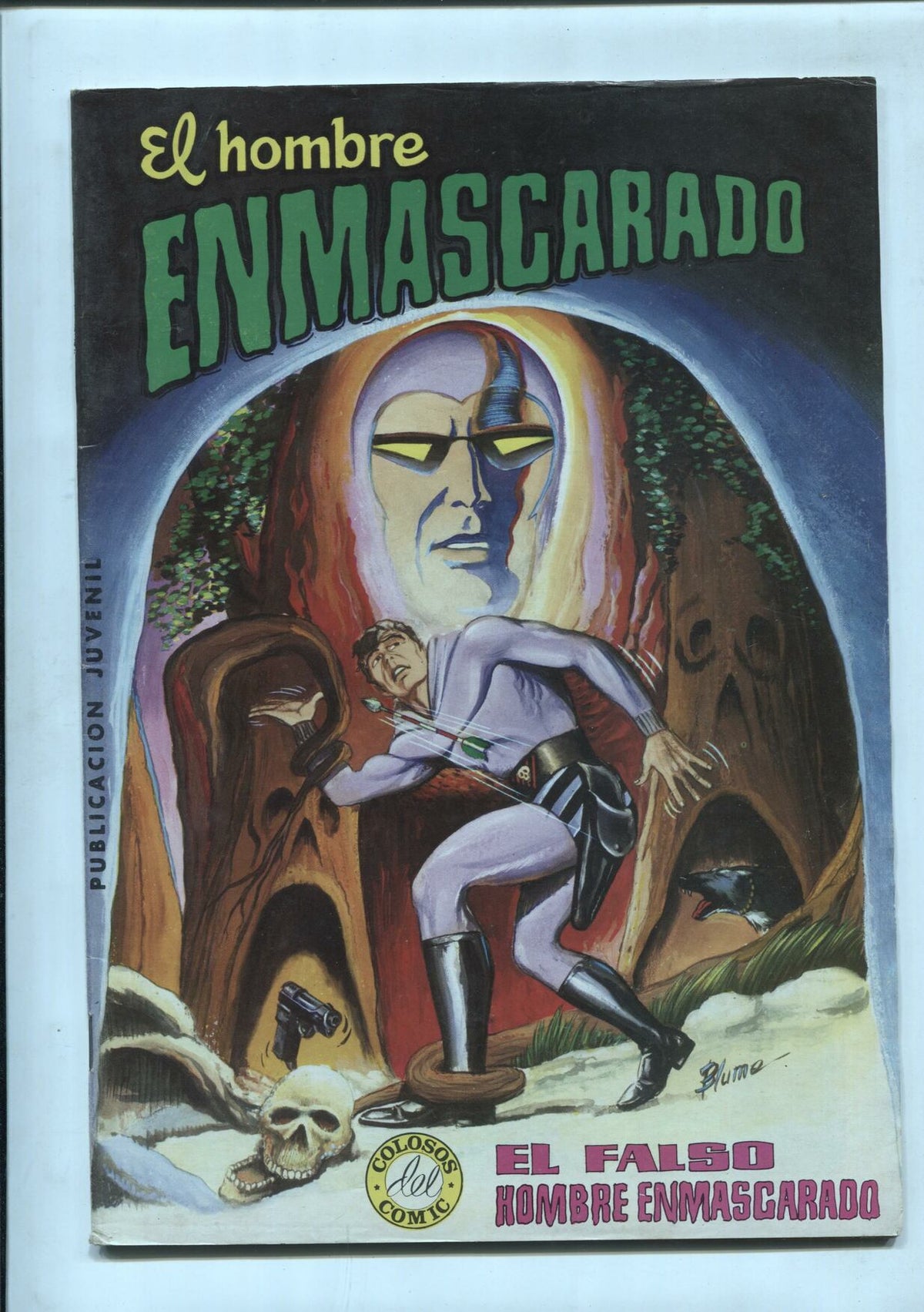 El Hombre Enmascarado numero 04: (numerado 2 en trasera)