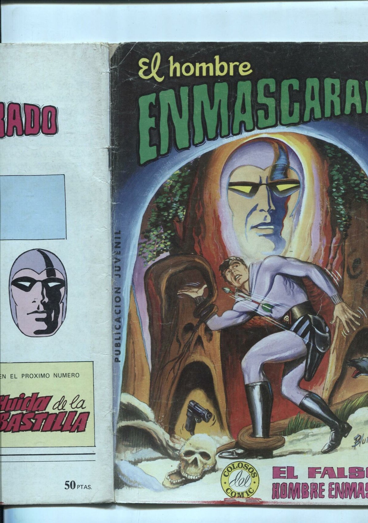 El Hombre Enmascarado numero 04: (numerado 3 en trasera)