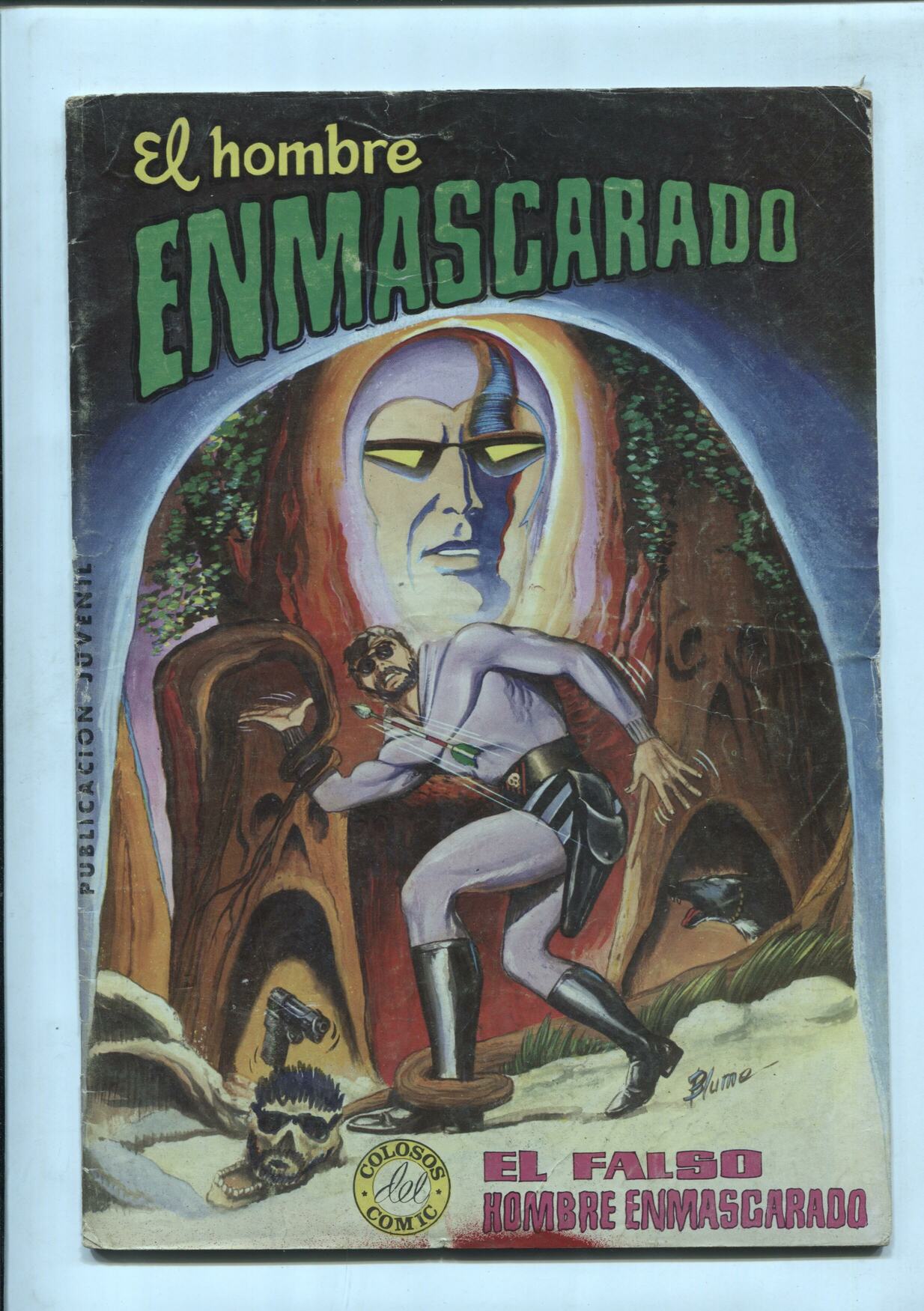 El Hombre Enmascarado numero 04: (numerado 5 en trasera)