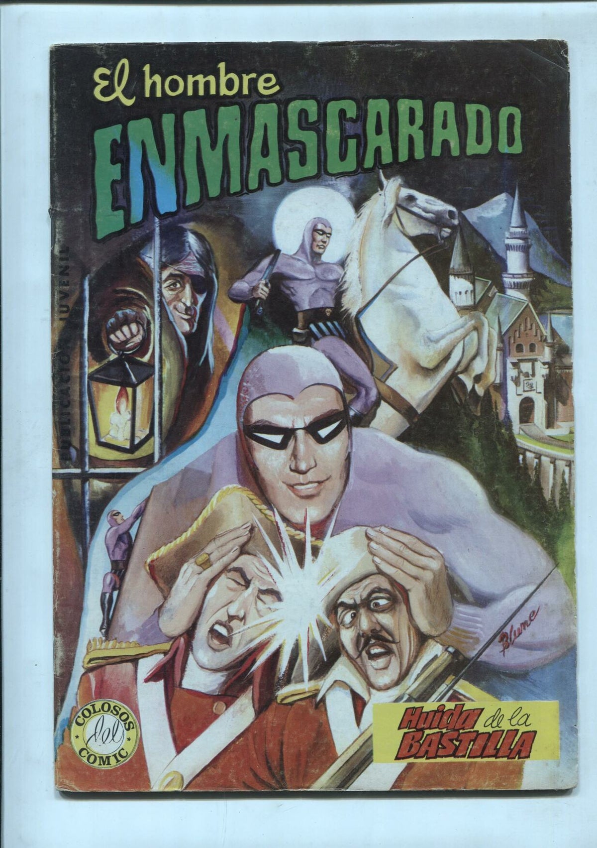 El Hombre Enmascarado numero 05: (numerado 5 en trasera)