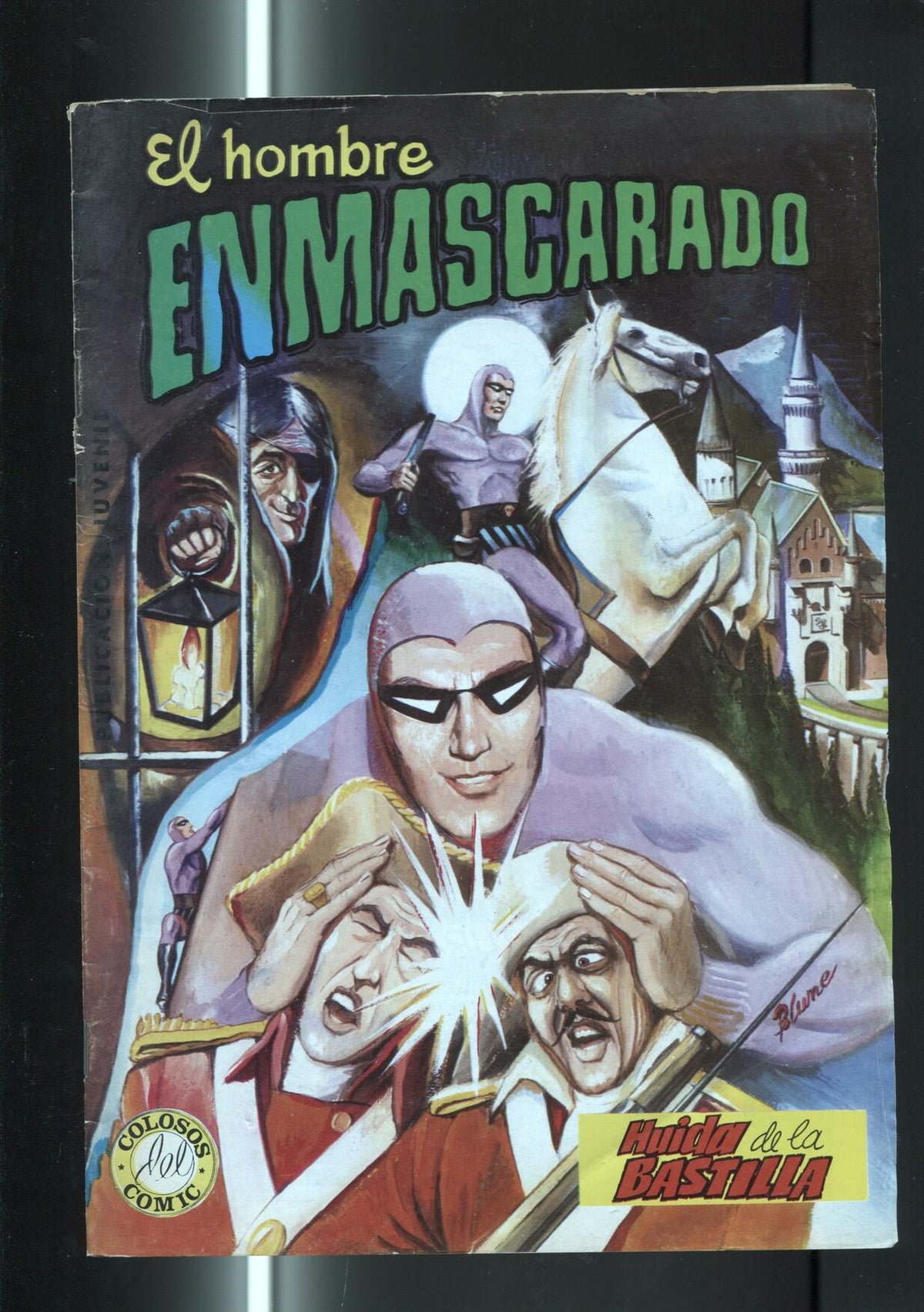 El Hombre Enmascarado numero 05: (numerado 6 en trasera)