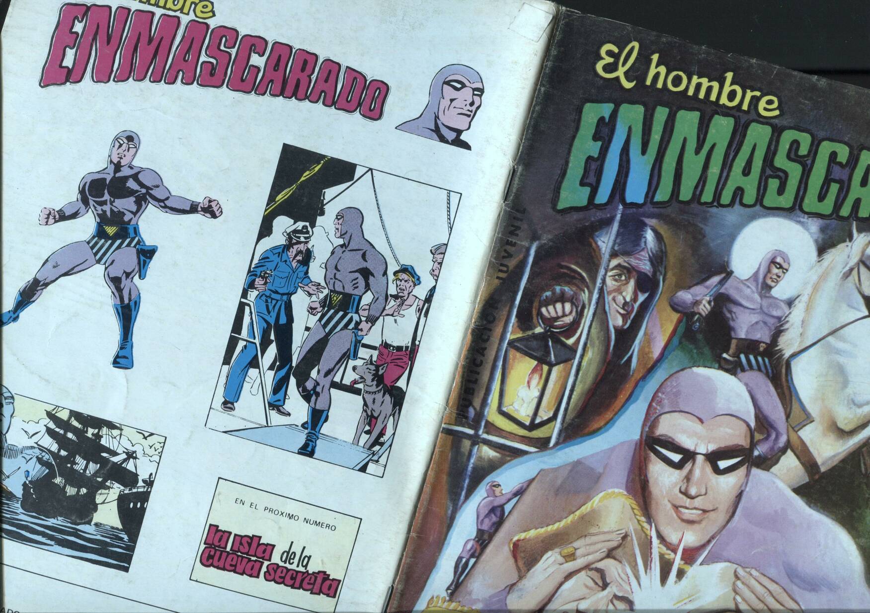 El Hombre Enmascarado numero 05: (numerado 7 en trasera)