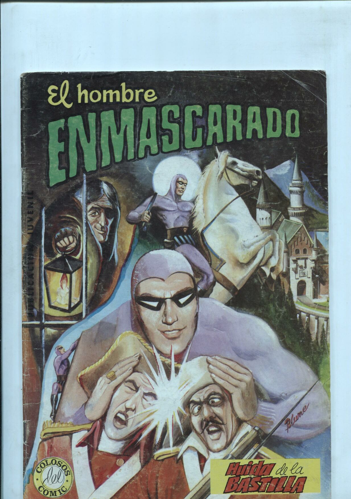 El Hombre Enmascarado numero 05: (numerado 8 en trasera)