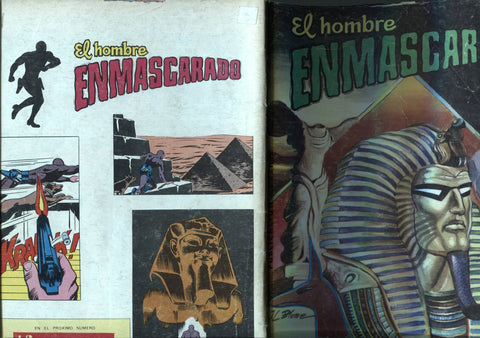 El Hombre Enmascarado numero 07: (numerado 4 en trasera)